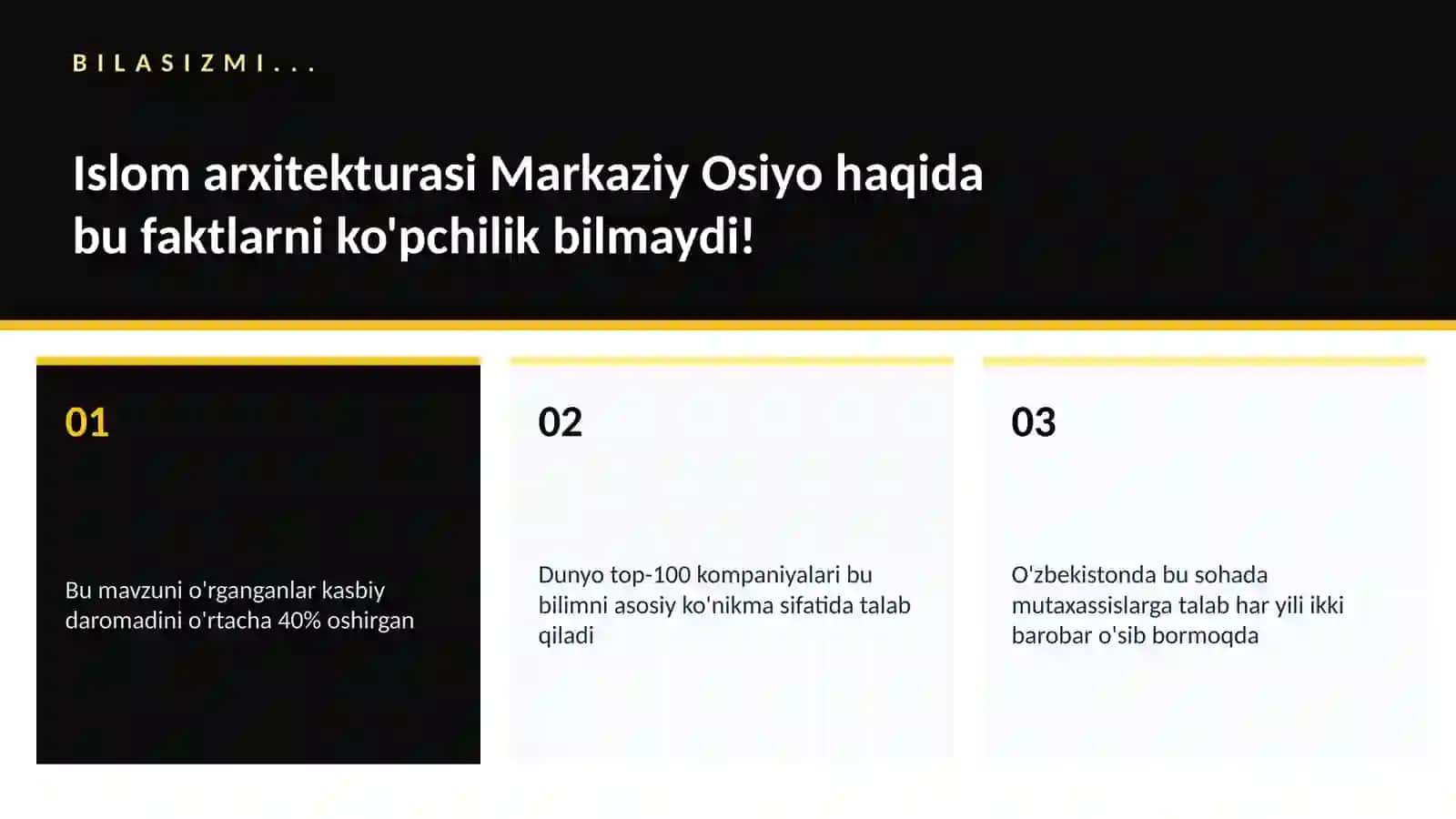 Islom arxitekturasi Markaziy Osiyo 2