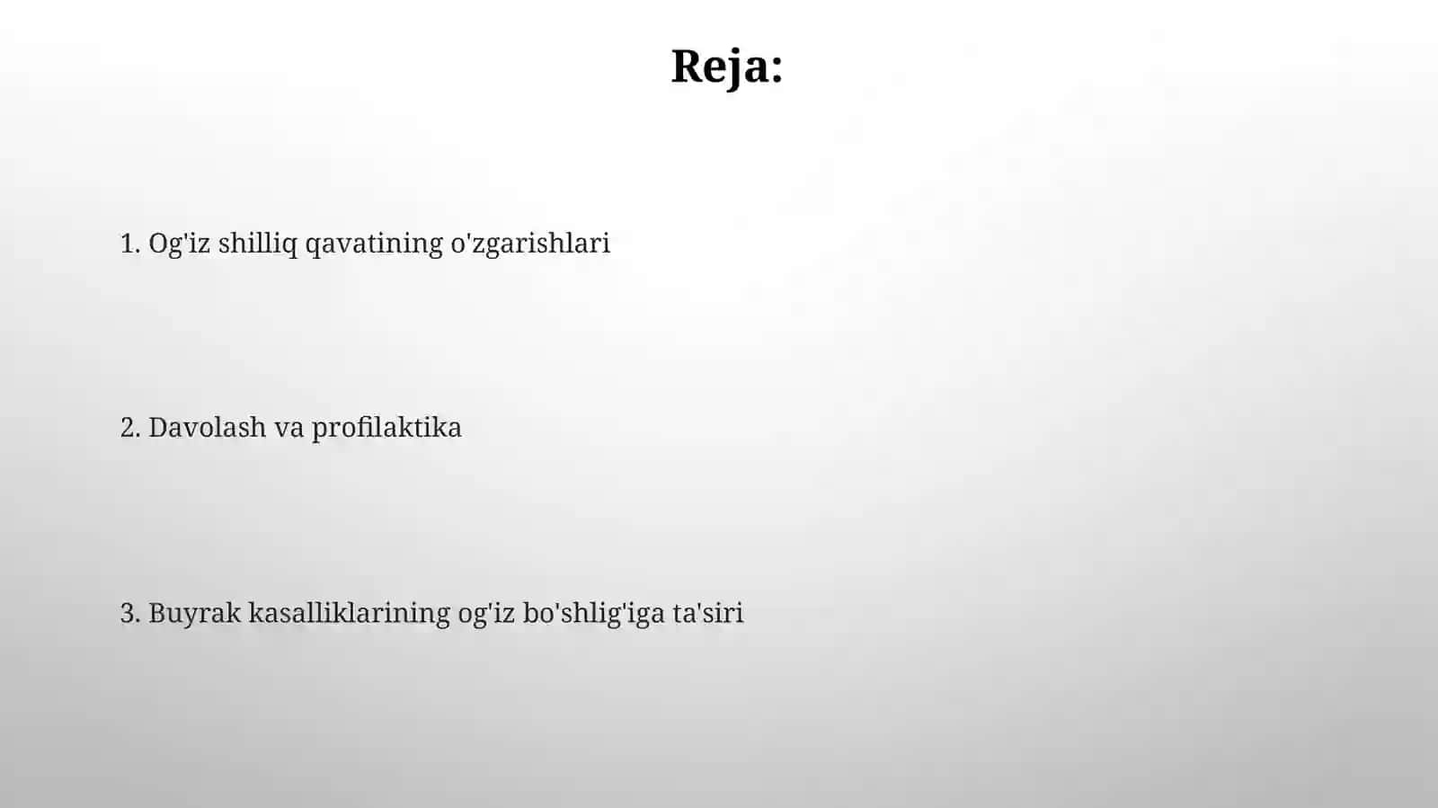 Buyrakkasalliklariunigog'izbo'shlig'idagiasoratlari 2