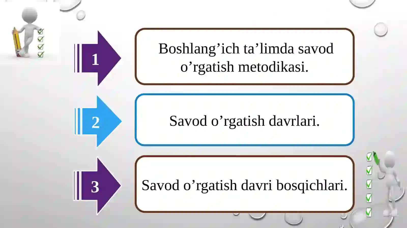 Boshlang’ich ta’limda savod o’rgatish metodikasi 2