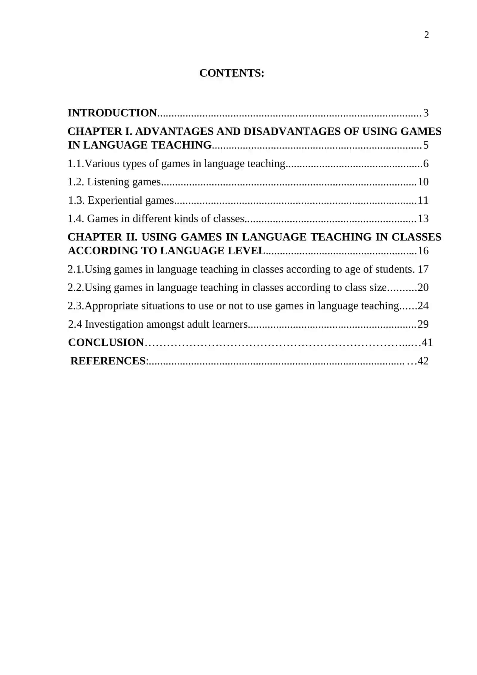THE USAGE OF INNOVATIVE ENGLISH GAMES FOR ADULT LEARNERS 2