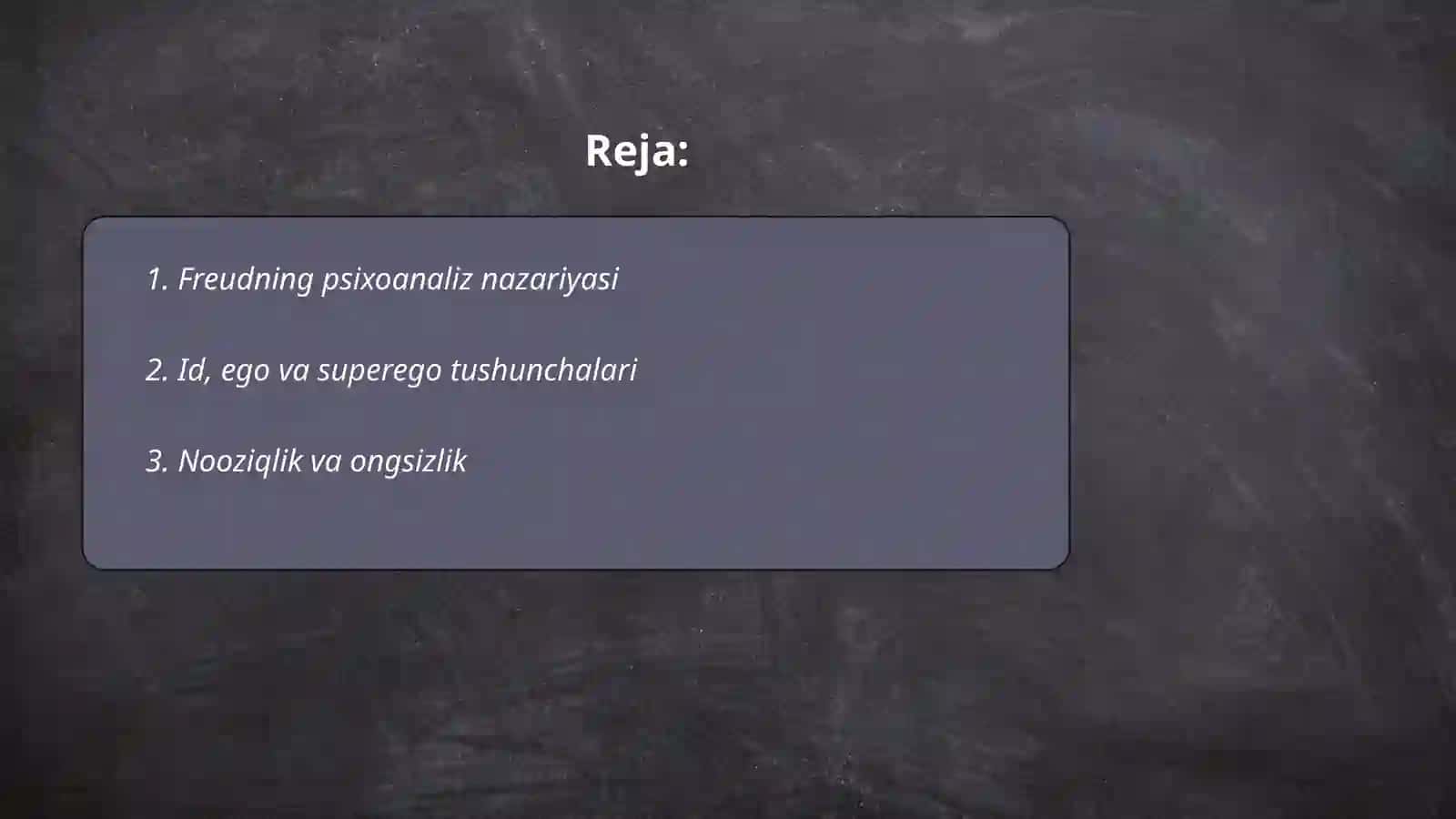 Psixoanaliz maktablari 2