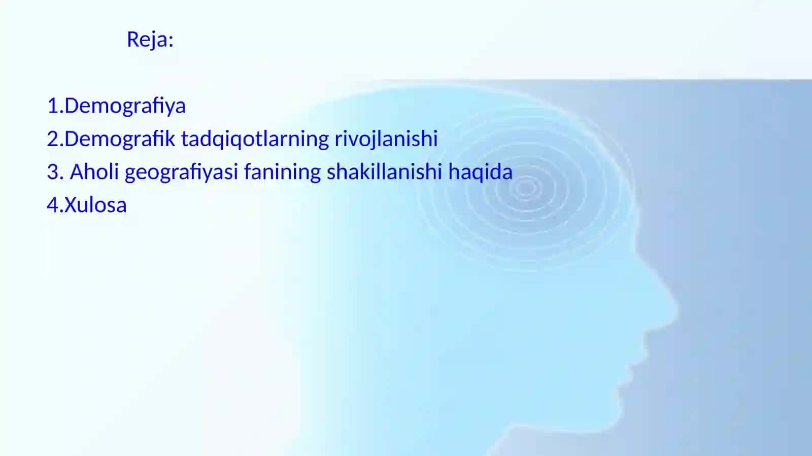 Demografik tadqiqotlar rivojlanishi va aholi geografiyasining fan sifatida shakllanishi 2