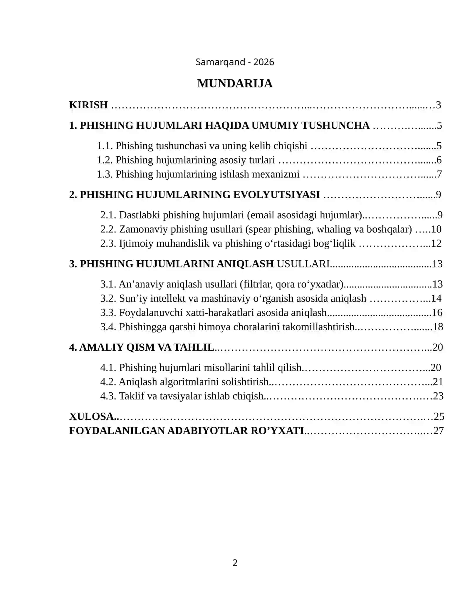 PHISHING HUJUMLARI EVOLYUTSIYASI VA ANIQLASH USULLARI 2