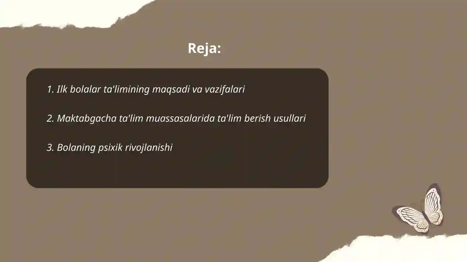 Oʻzbekiston Respublikasining ilk va maktabgacha yoshdagi bolalar rivojlanishiga qoʻyiladigan davlat talablari boʻyicha 2