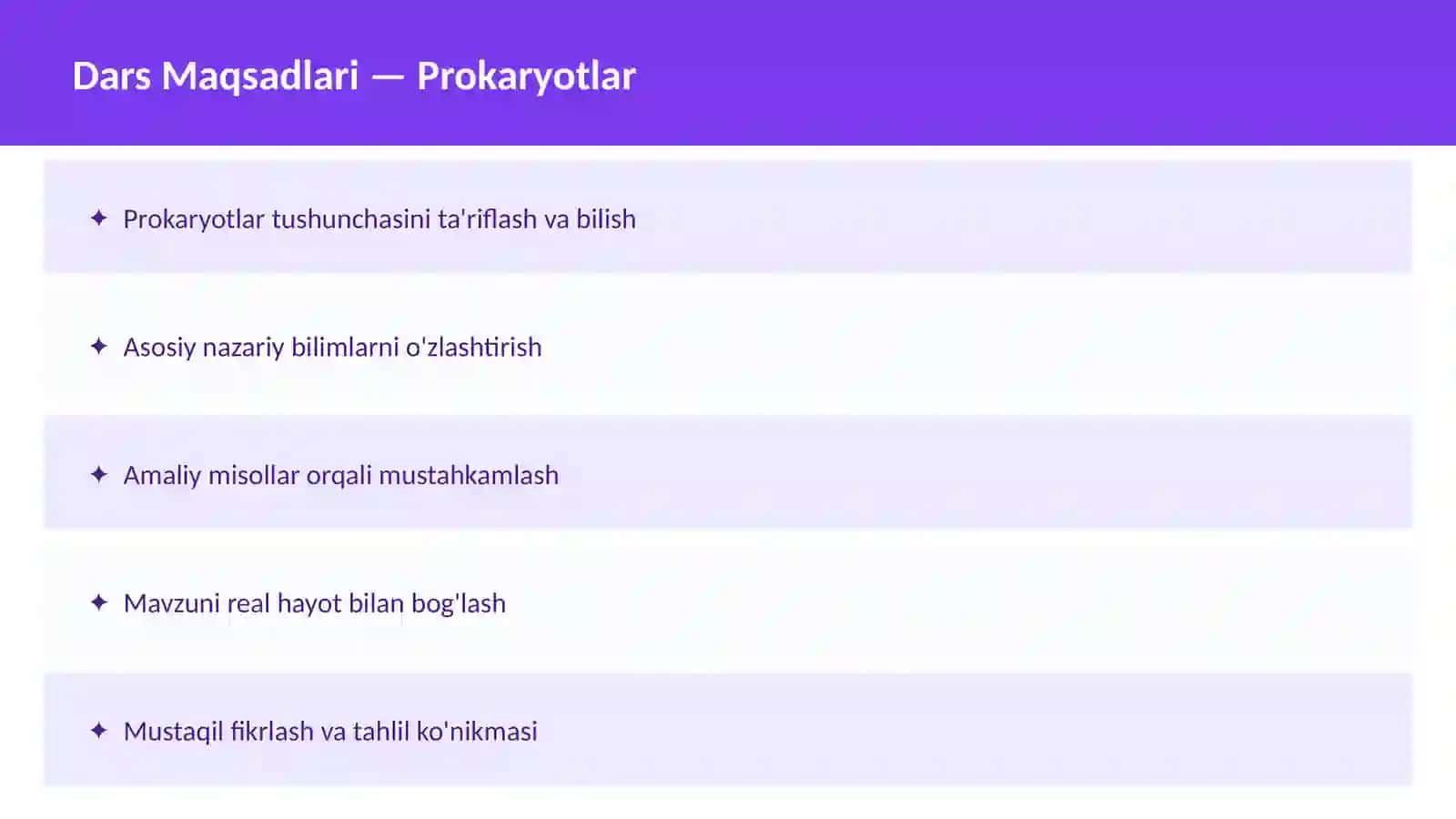 BIOLOGIYA Hujayra tuzilishi 2