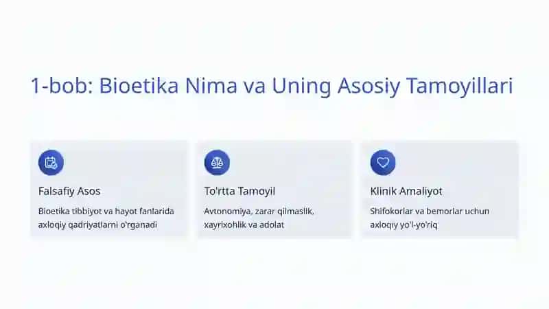 Bioetika Masalalari: Axloqiy Qarorlar va Zamonaviy Muammolar 2