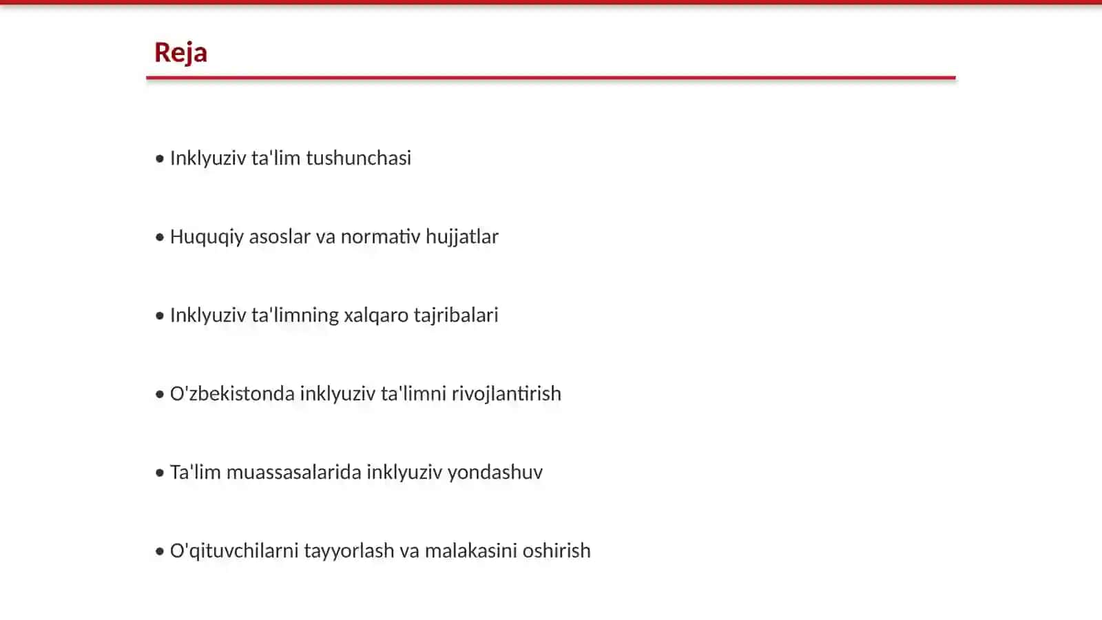 Inklyuziv ta'limning huquaiy asoslar 2
