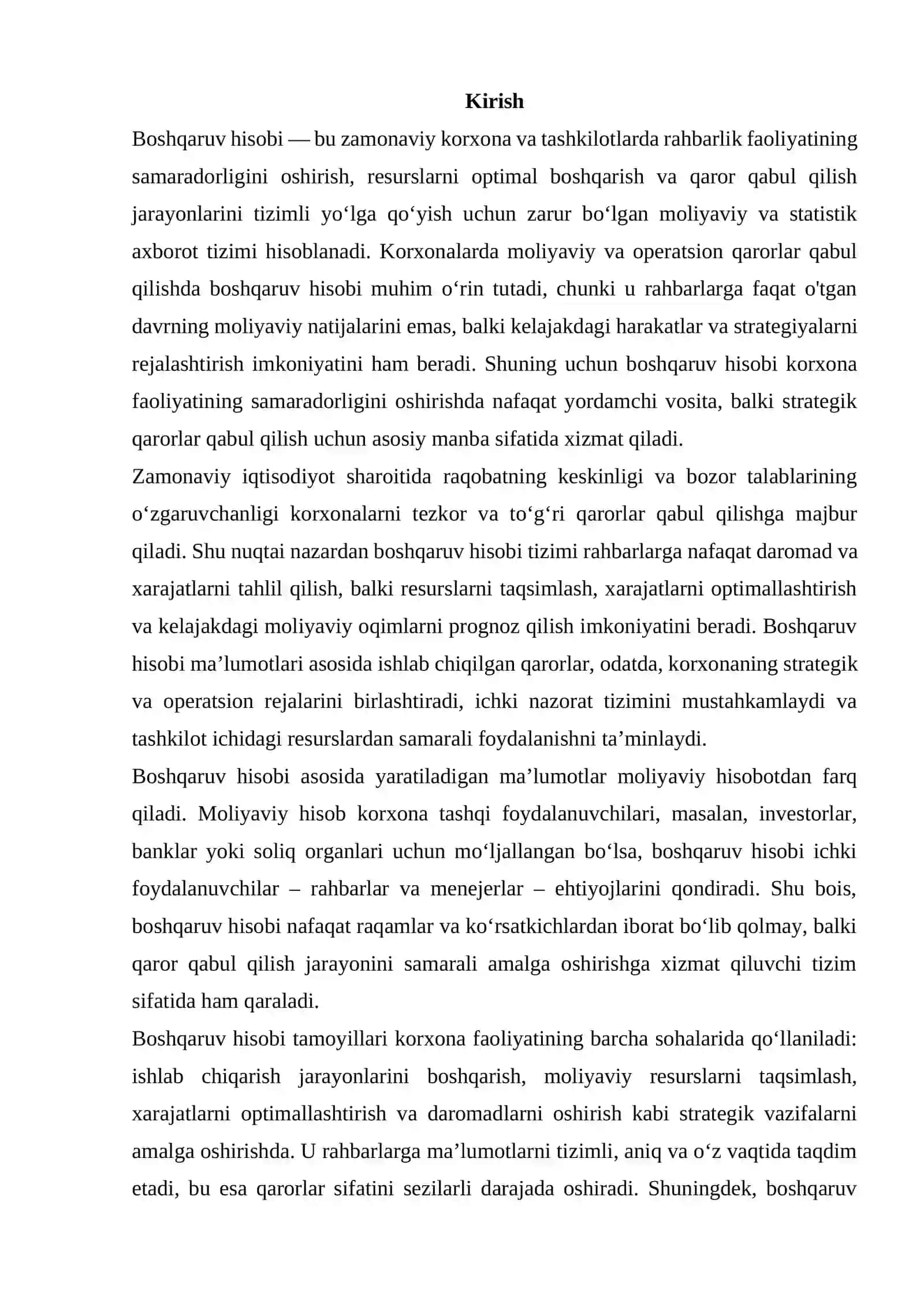 BOSHQARUV HISOBINING ASOSIY TAMOYILLARI 2
