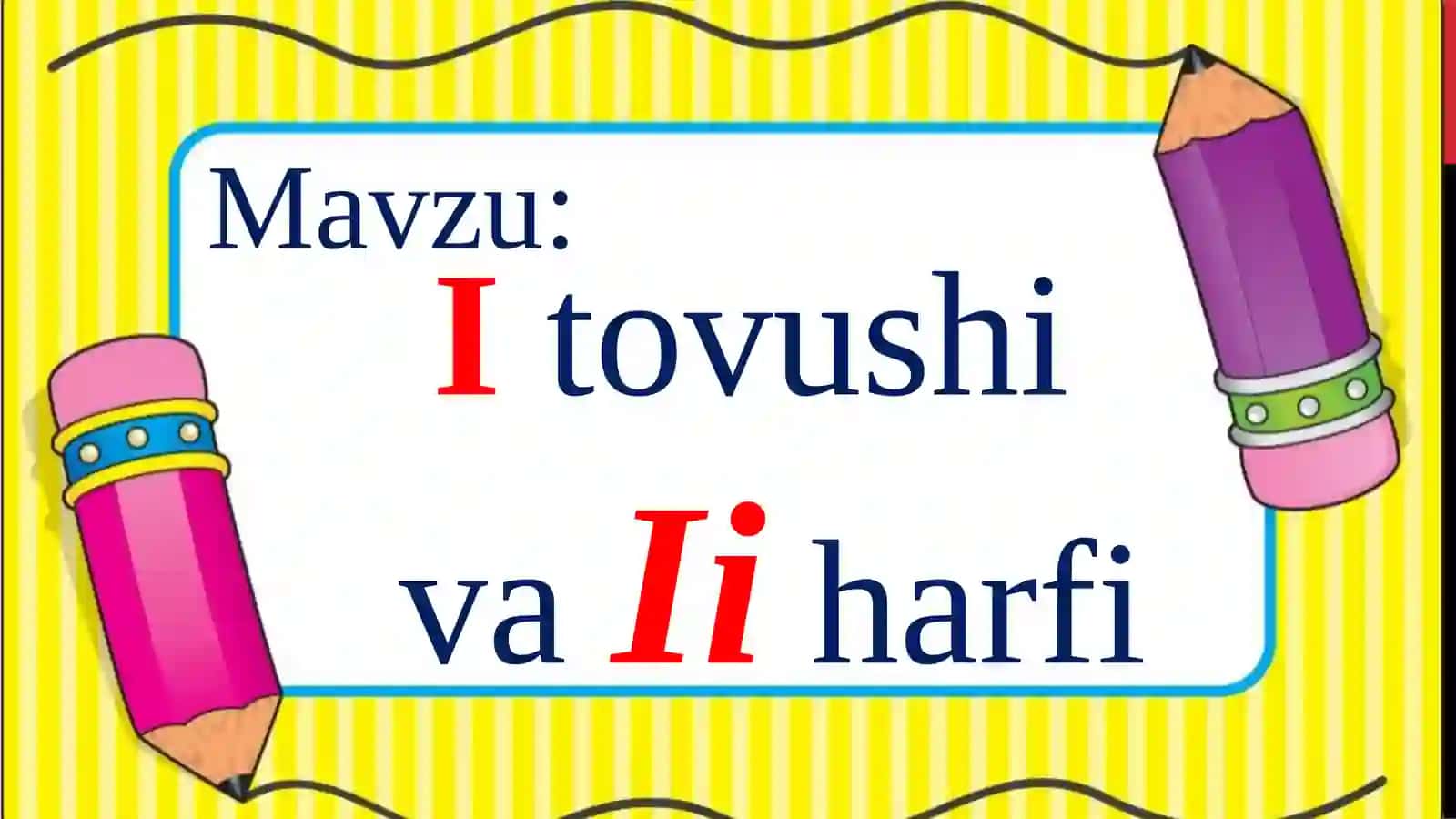 Itovushi vaIiharfi 2