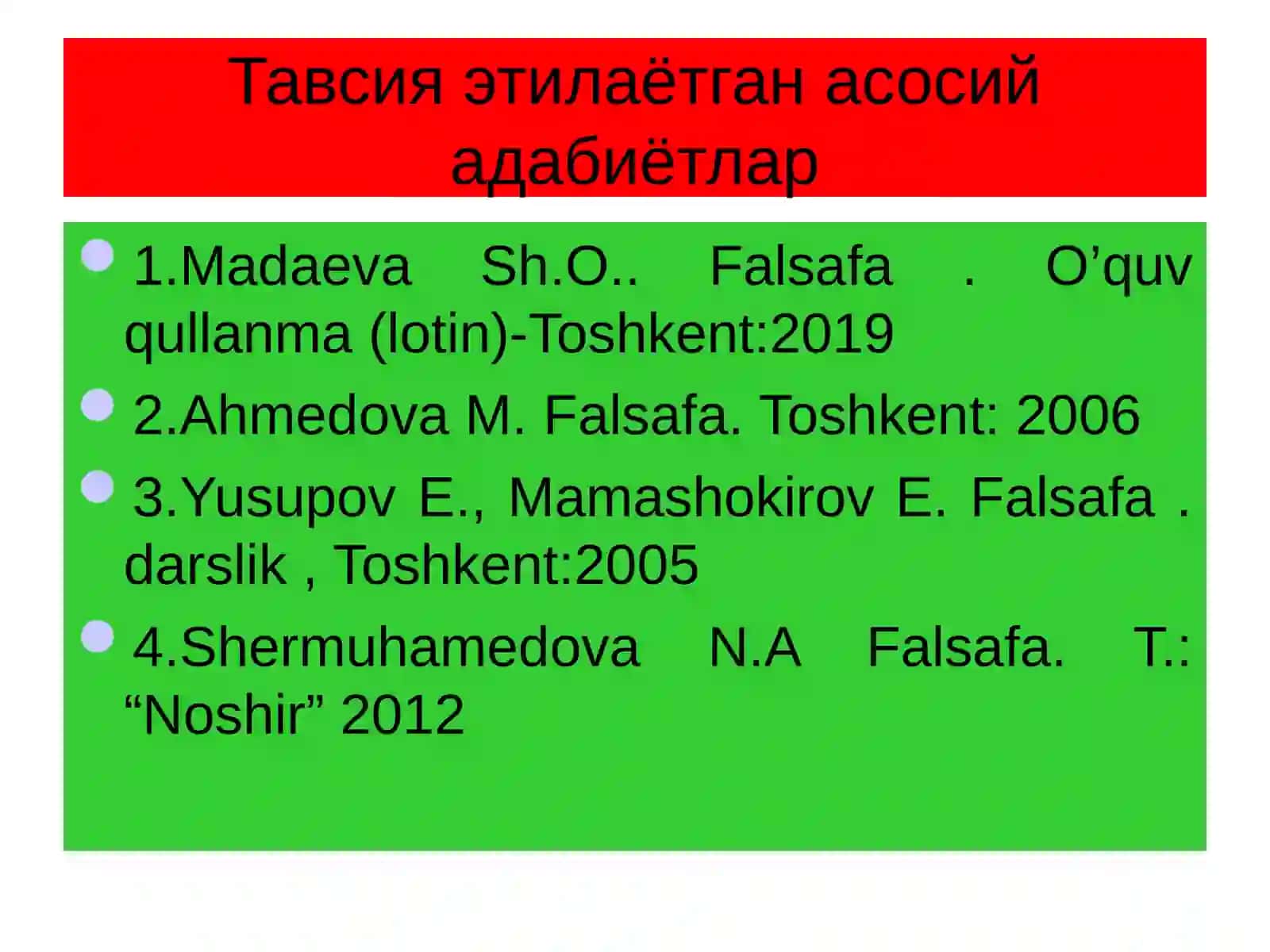 Jamiyat falsafasi 2