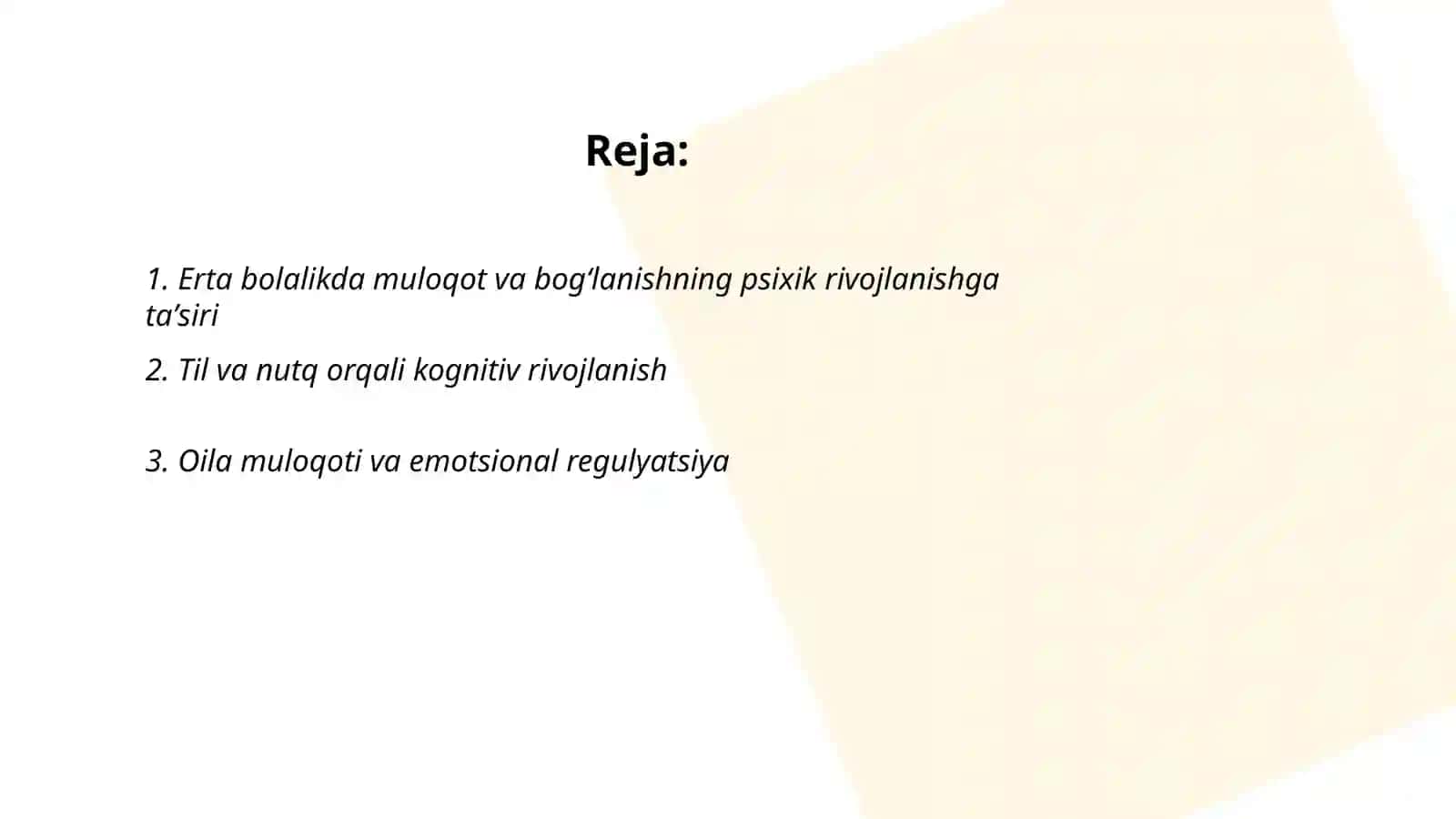 Inson psixik taraqqiyotida muloqotning ahamiyati 2