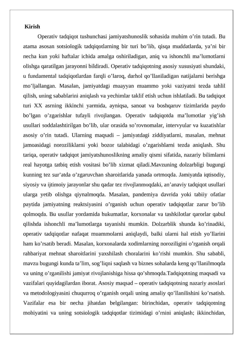 Operativ tadqiqot 2