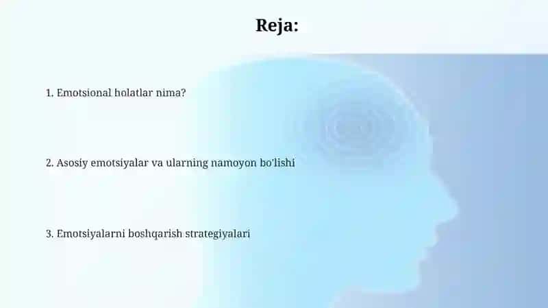 Emotsional holatlar 2