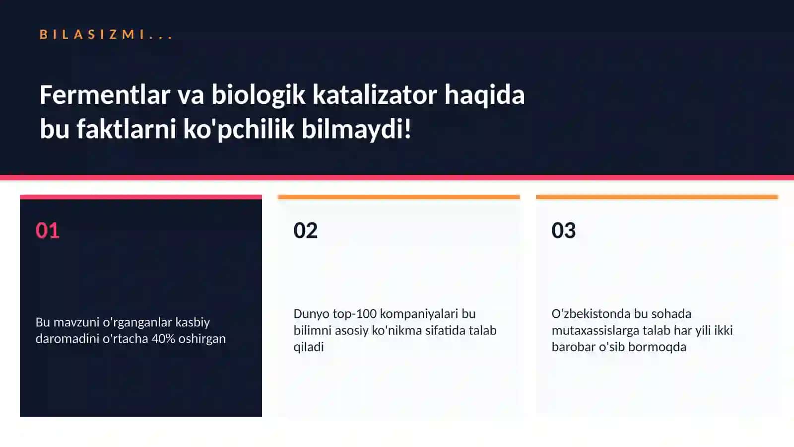 Fermentlar va biologik katalizator 2
