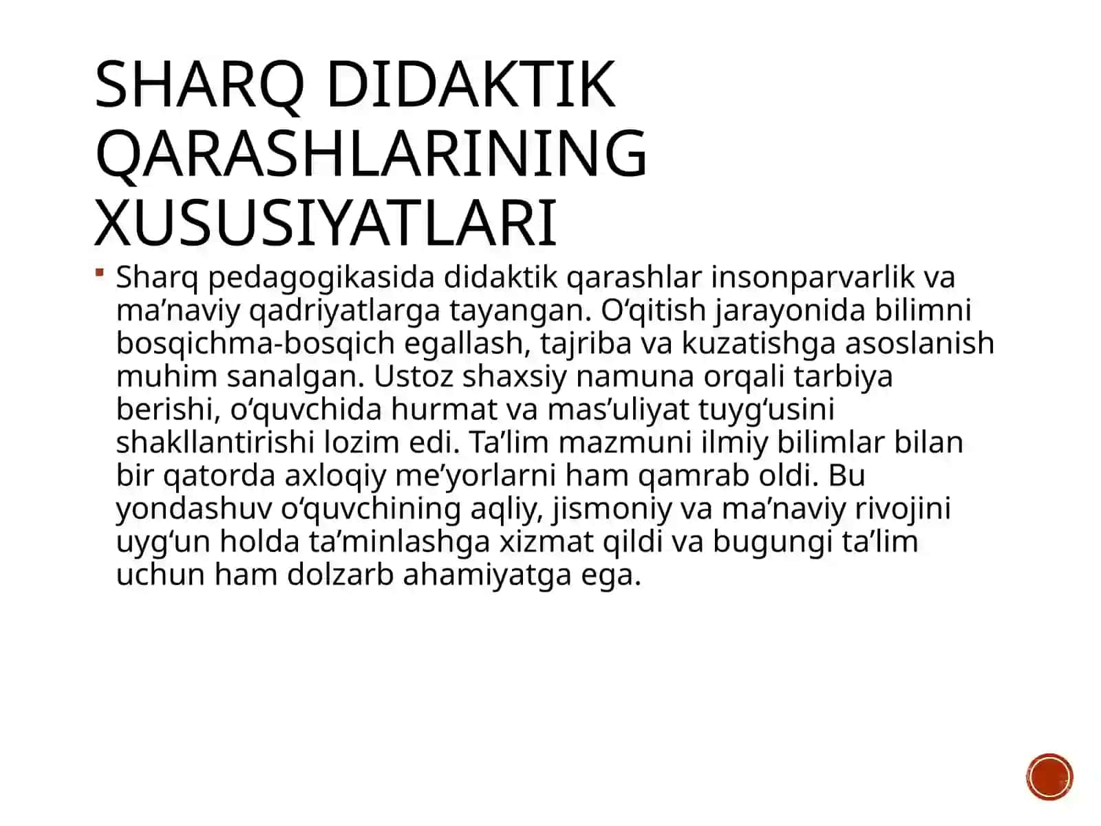 Sharq uyg‘onish davrida ta’lim-tarbiya 2