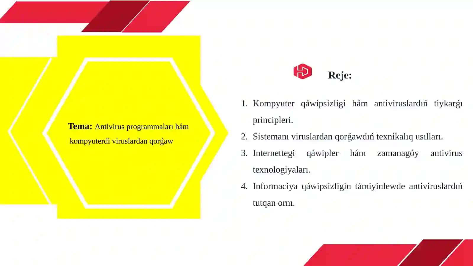 Antivirus programmalari ham kompyuter viruslaridan qorg'ov 2
