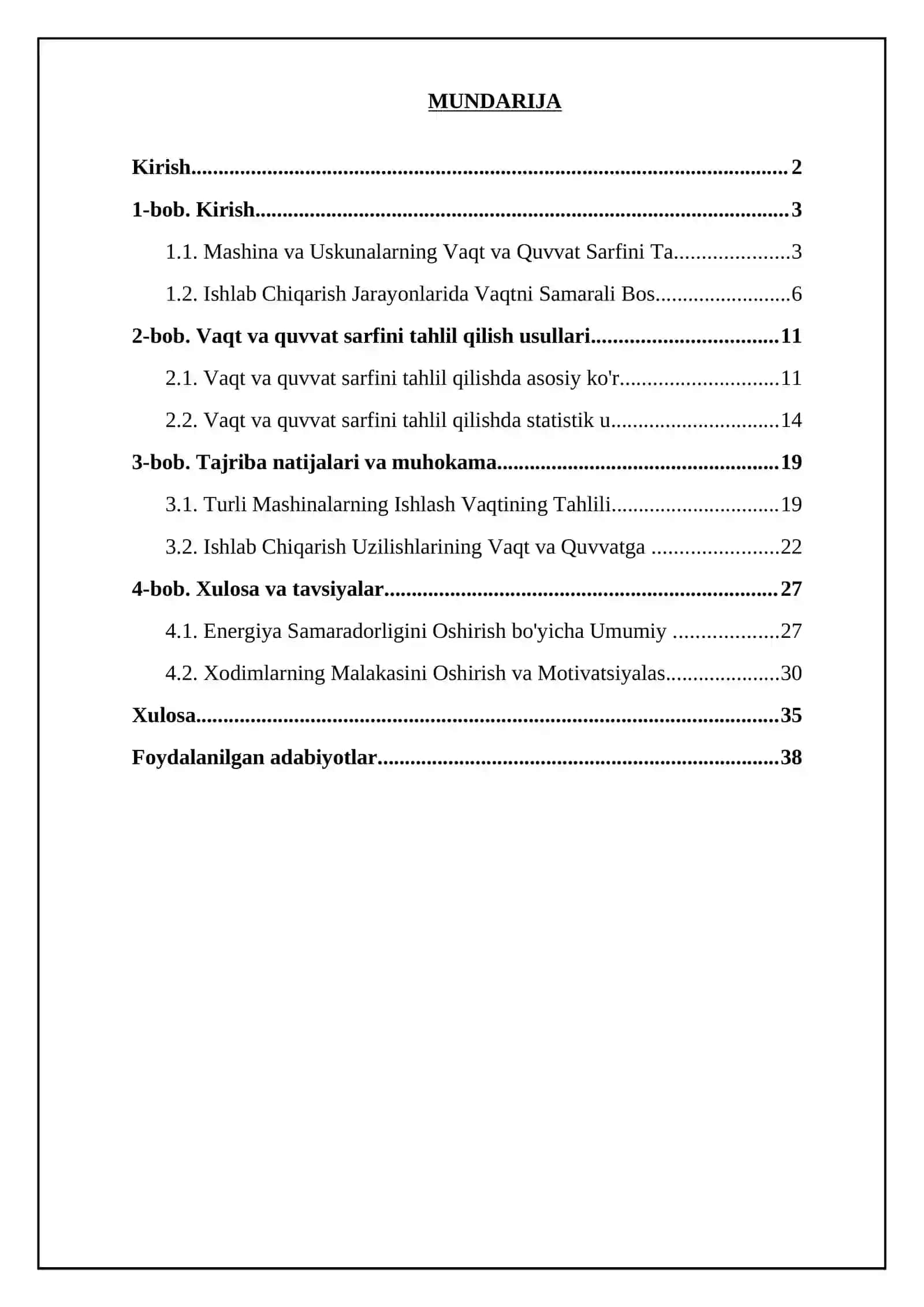 Mashina va jihozlar 2