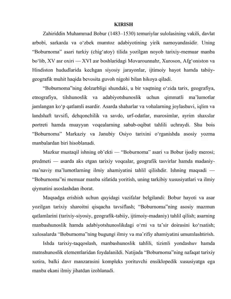Boburnoma 2
