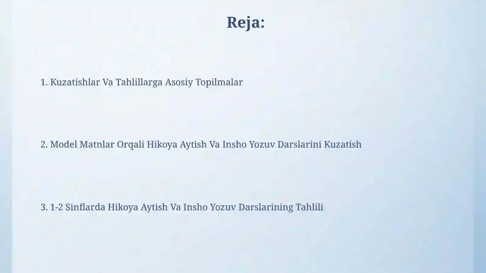 Model Matnlar Orqali Hikoya Aytish Va Insho Yozuv Darslarini Kuzatish 2
