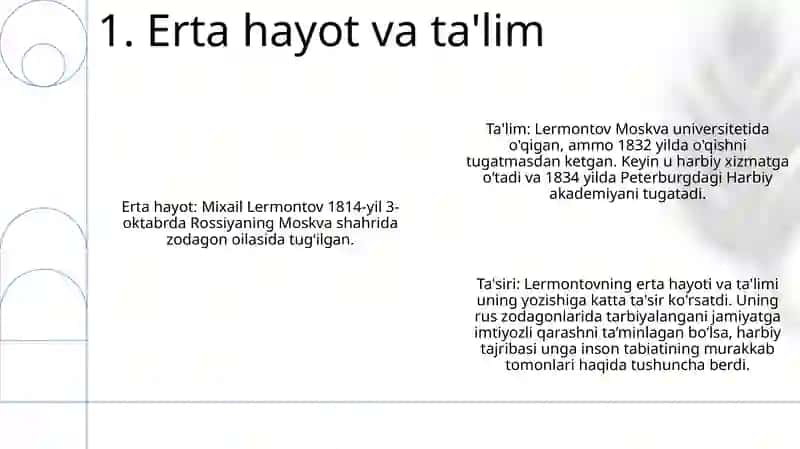 Михаил Лермонтов 2