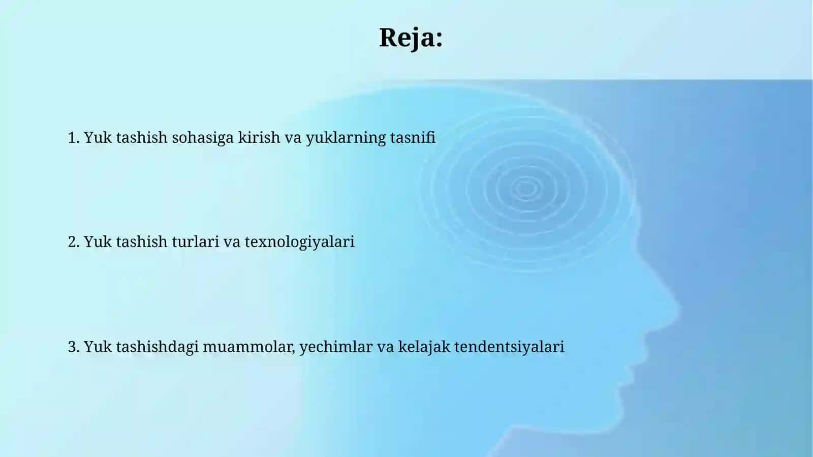 Yuk tashish sohasi 2
