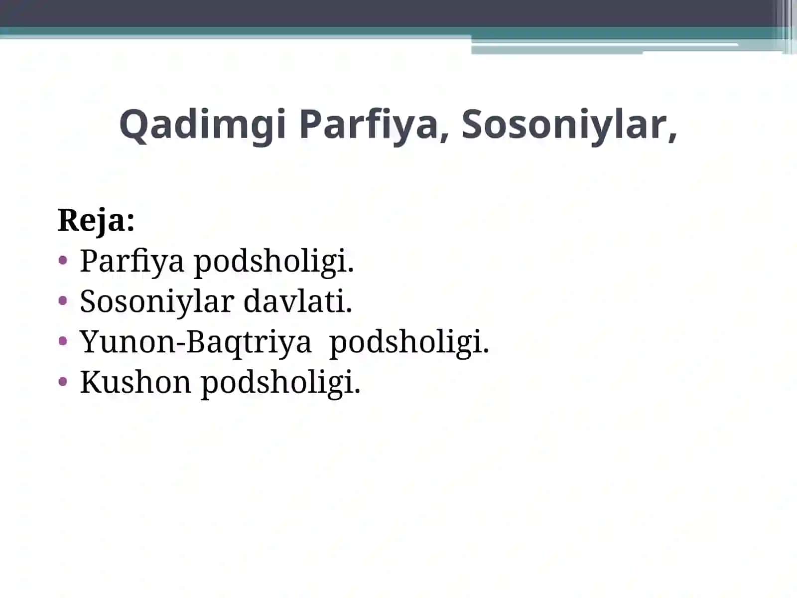 Jahon tarixi fanidan 2