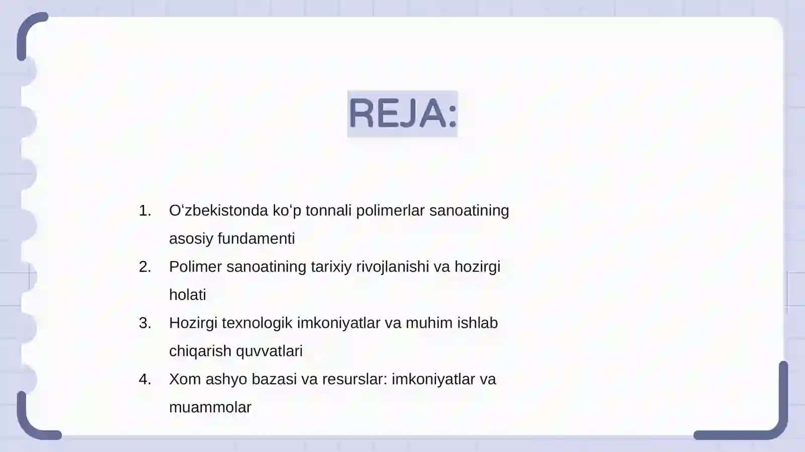 Oʻzbekistonda koʻp tonnali polimerlar sanoati 2