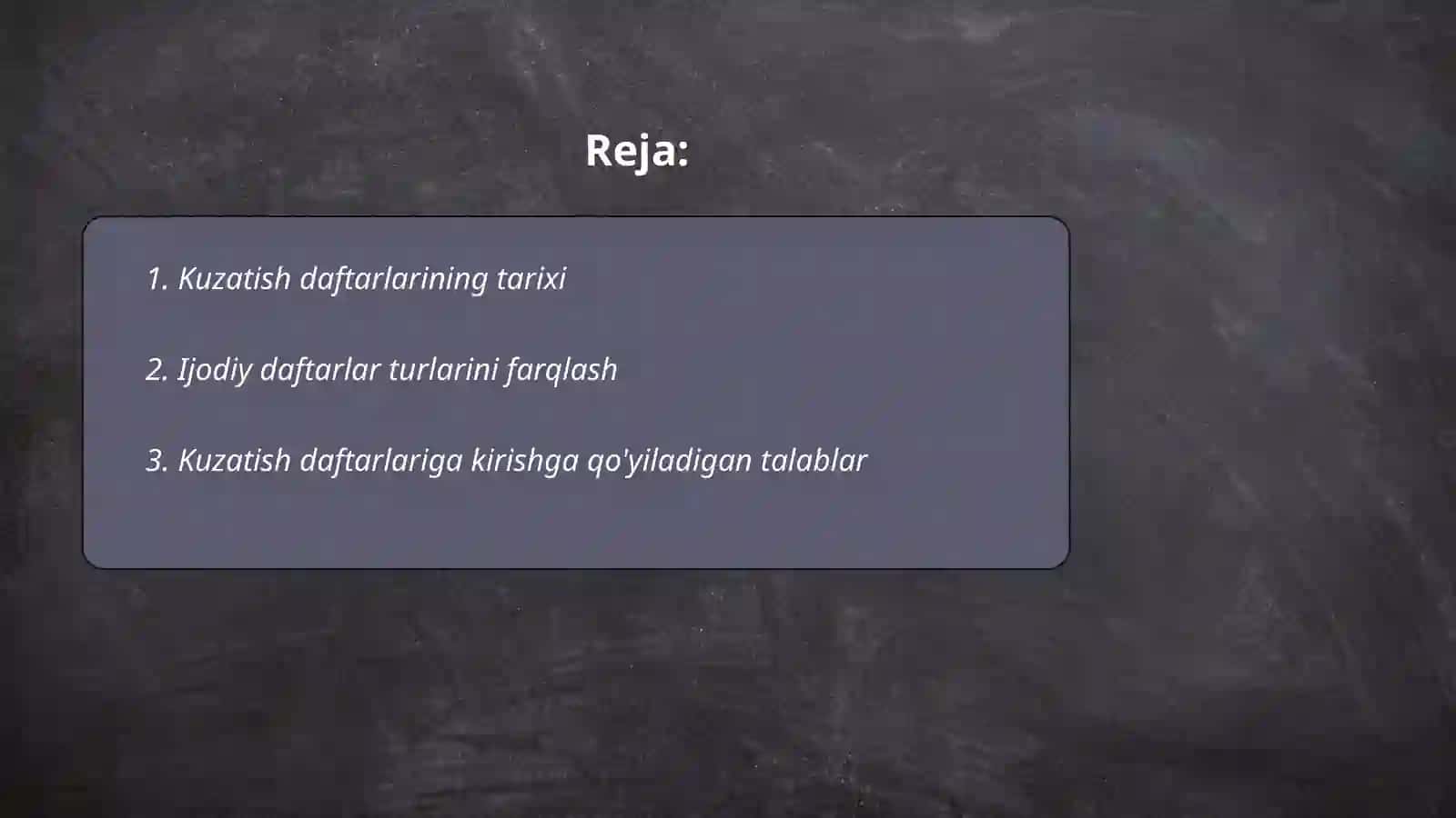 Kuzatish ijodiy daftarlarni yuritishning xususiyatlari 2