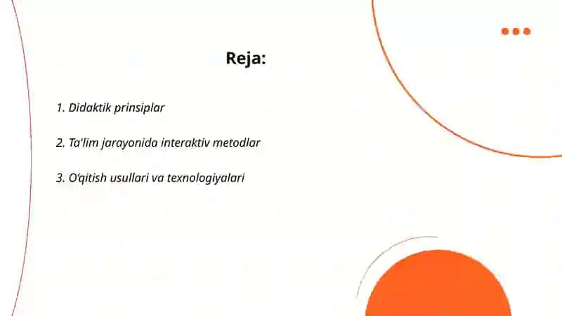 Didaktika-pedagogik ta'lim nazariyasi sifatida 2
