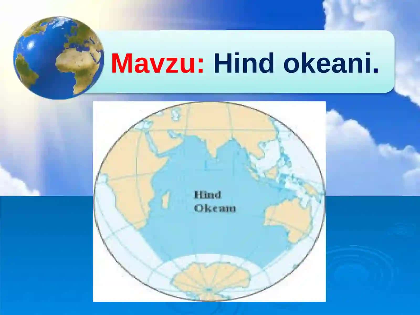Geografiya fanidan o’tgan mavzuni takrorlash uchun savollar 2