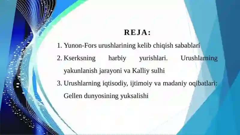 Yunon-fors urushlari yakuni va uning oqibatlari 2