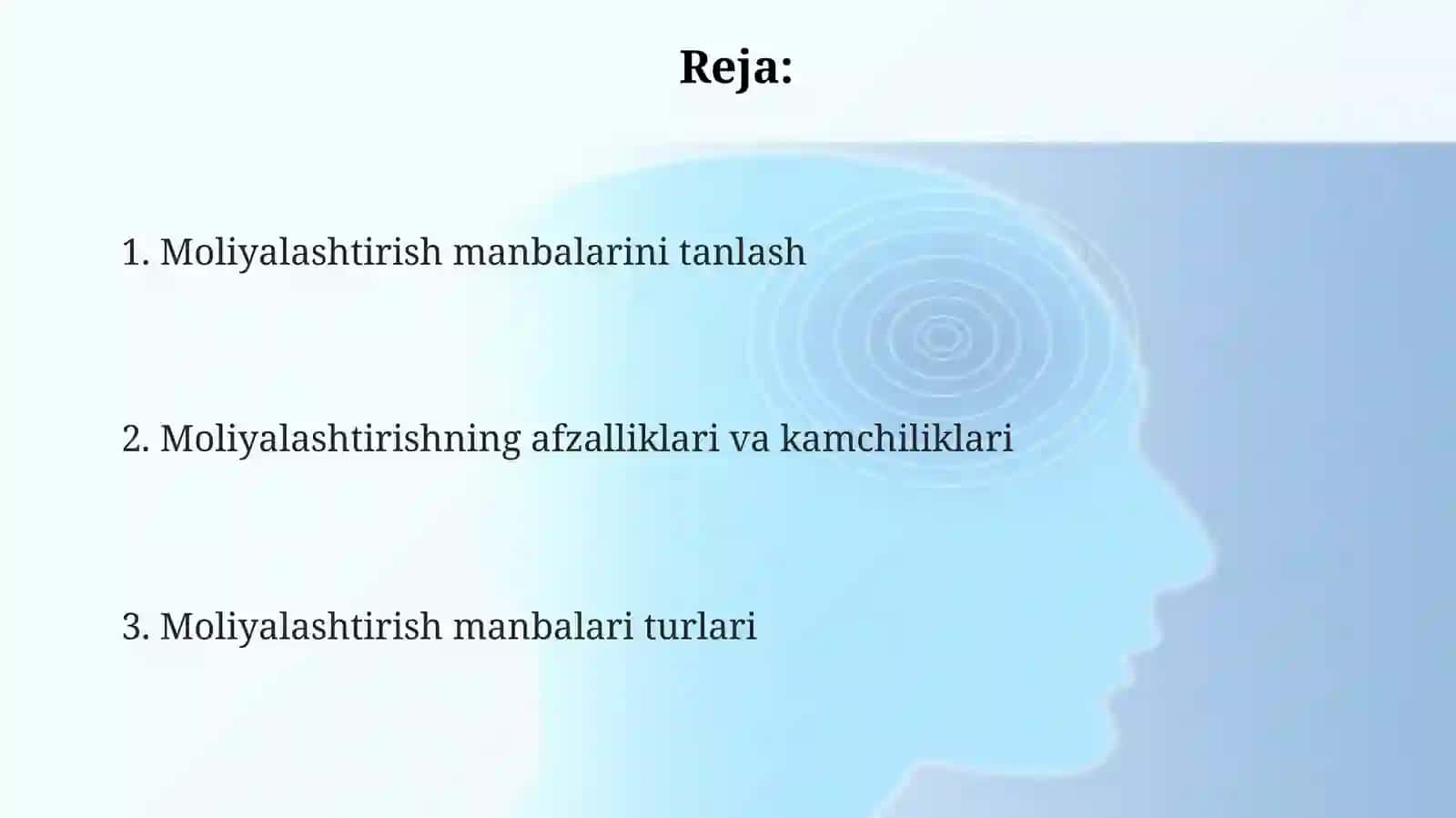 Korxonalarni moliyalashtirishning oʻz manbalari 2