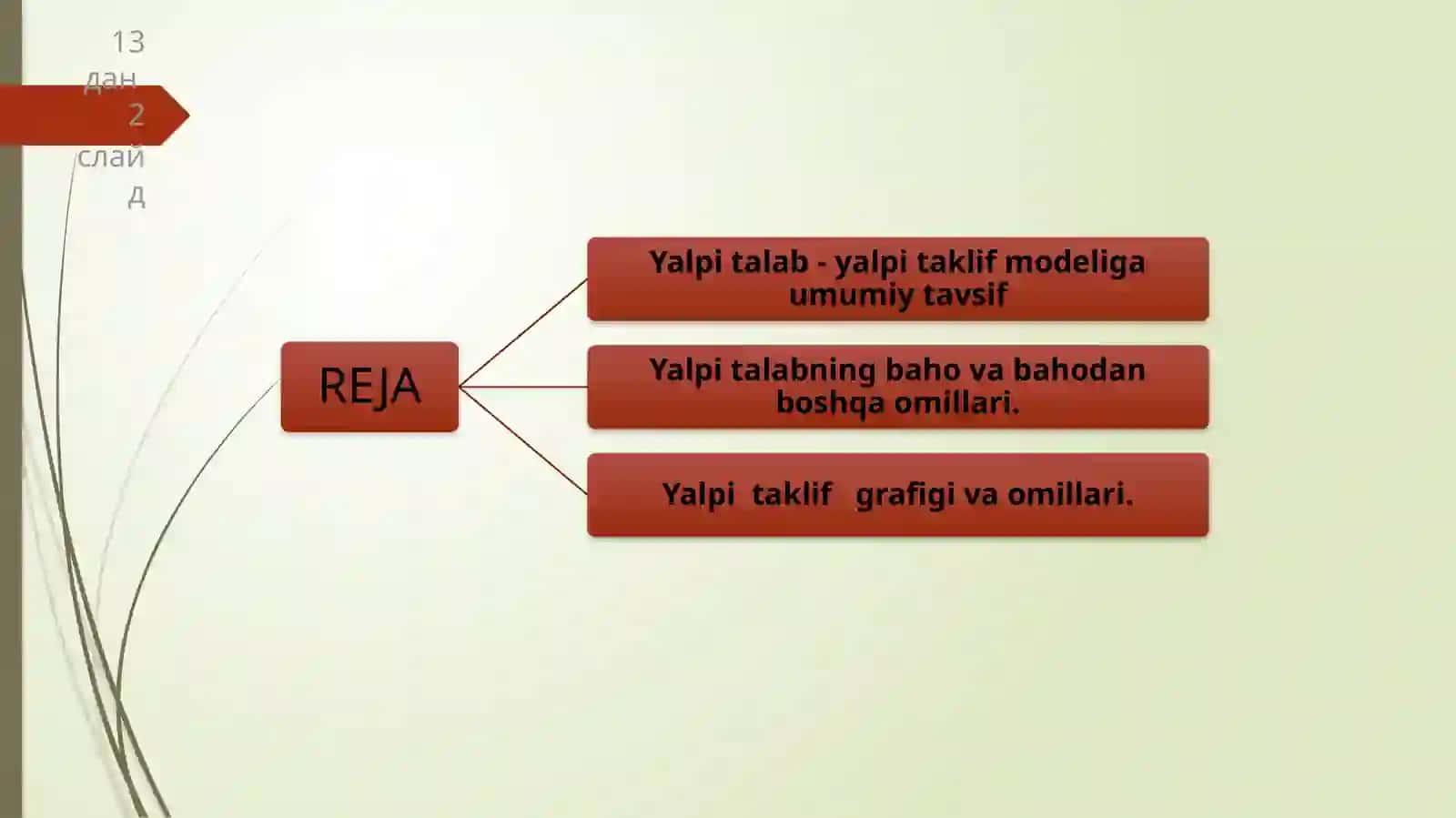 Yalpi talab - yalpi taklif modeli 2