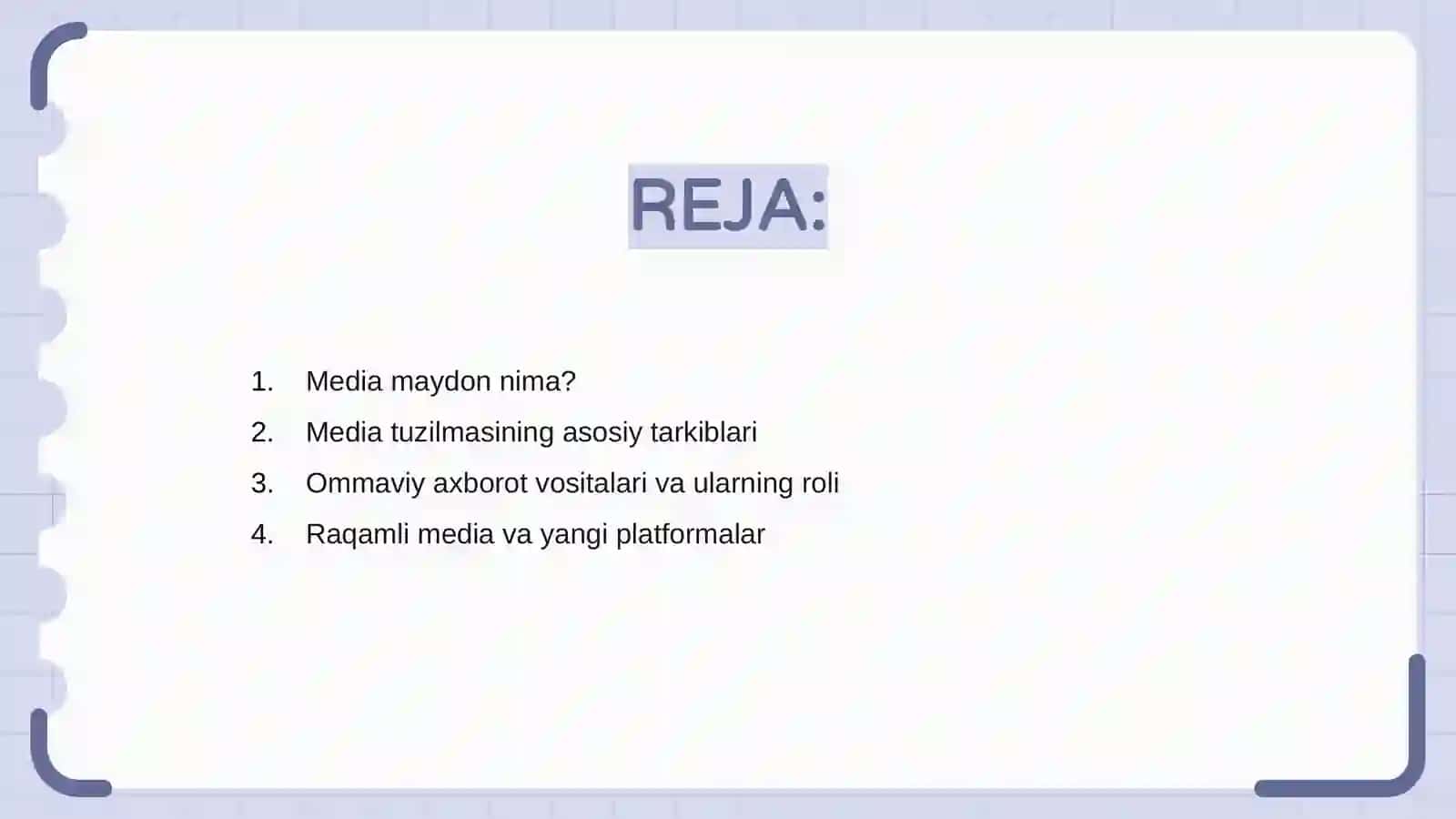 Media Maydon tuzilishi va taʼsiri 2