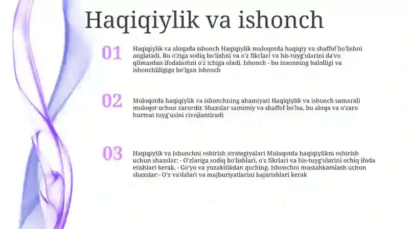 Axborotlarning Haqiqiyligi Va Ijobiy Yutuqlari 2