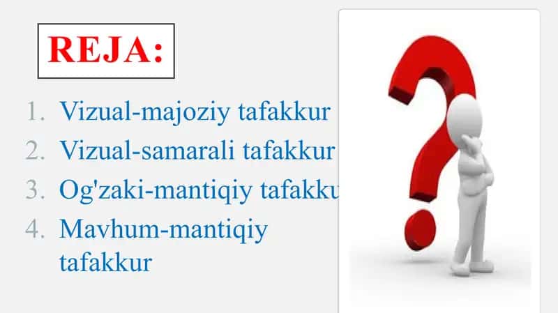 Tafakkur Ontogenez 2