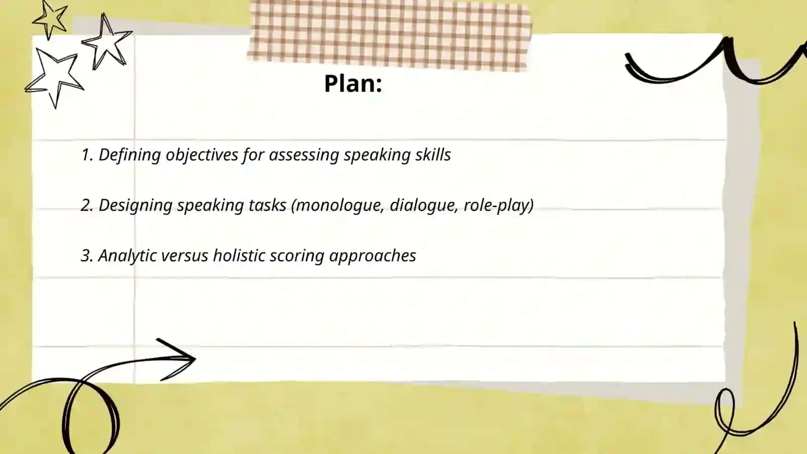 Assessing speaking skills 2