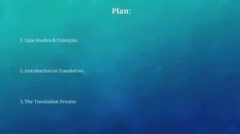 The Translation Process 2