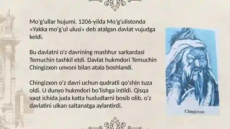 Jaloliddin Manguberdi - xalqimizning milliy qahramoni 2