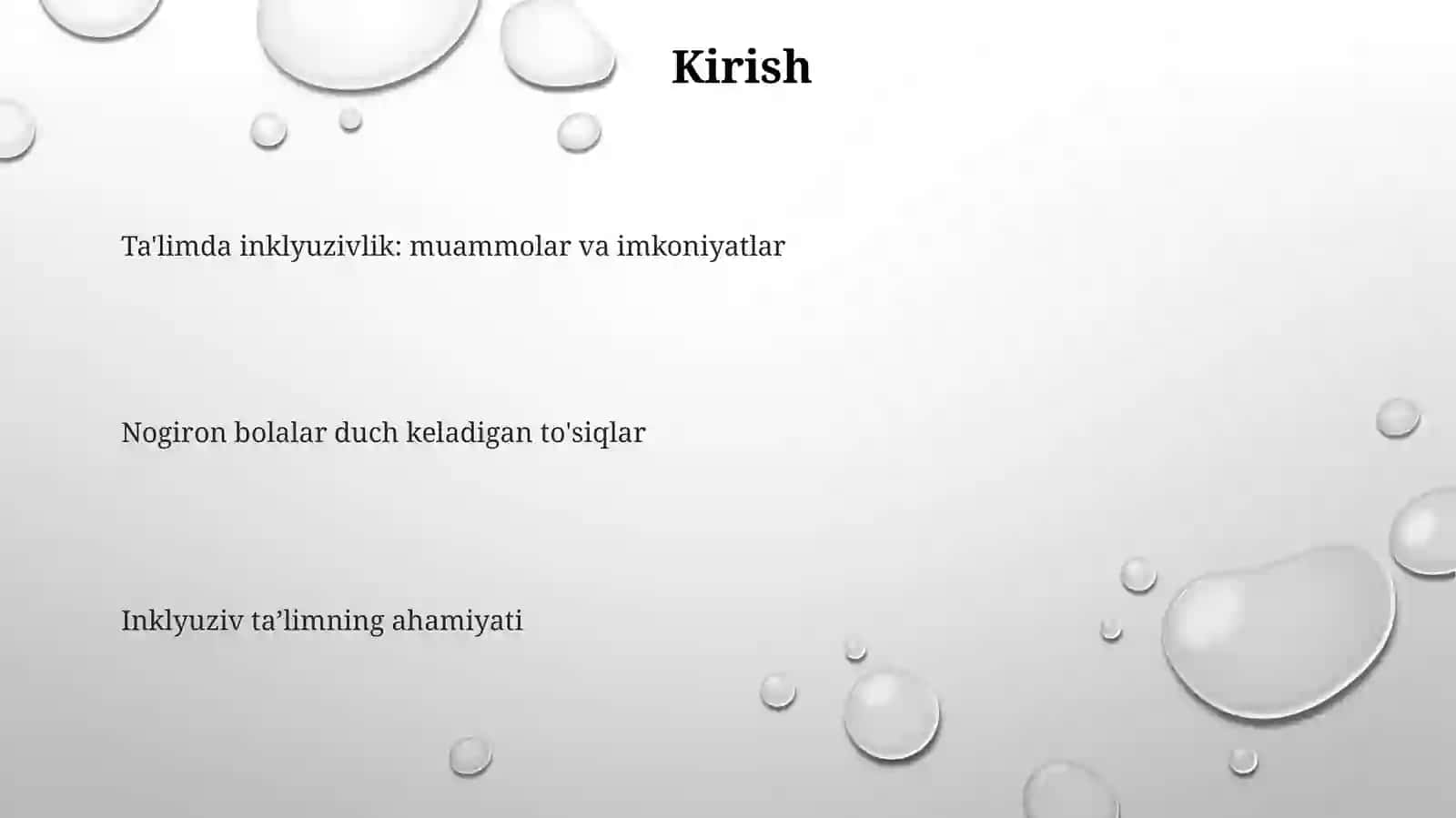 Chet Elda Alohida Yordamga Muhtoj Bolalarning Inklyuziv Ta'Lim 2