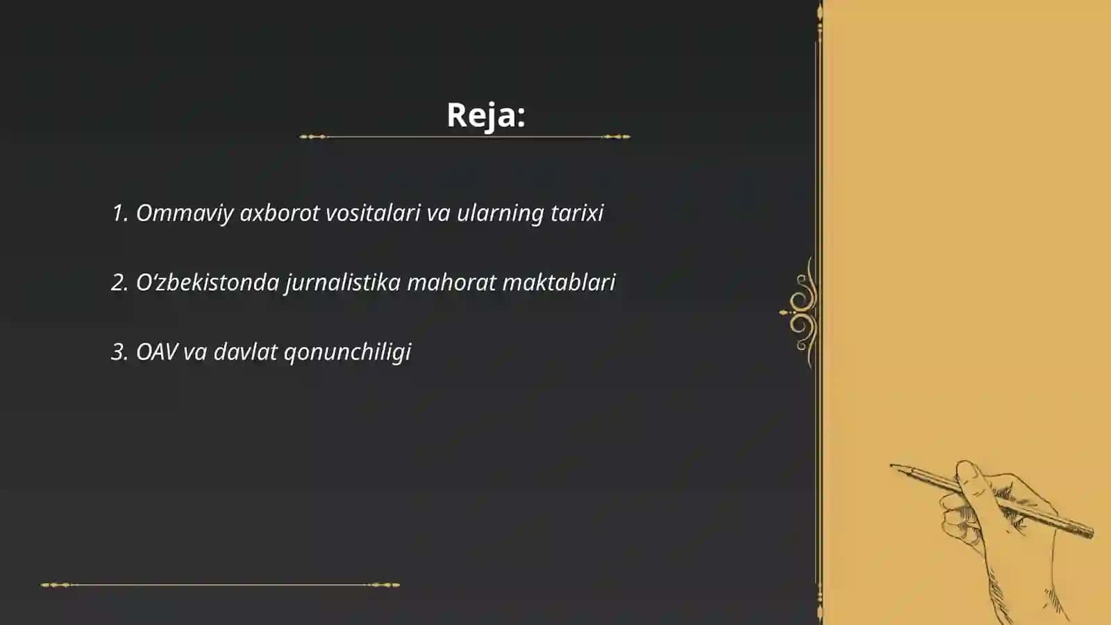 Ommaviy axborot vositalari va ularning tarixi 2