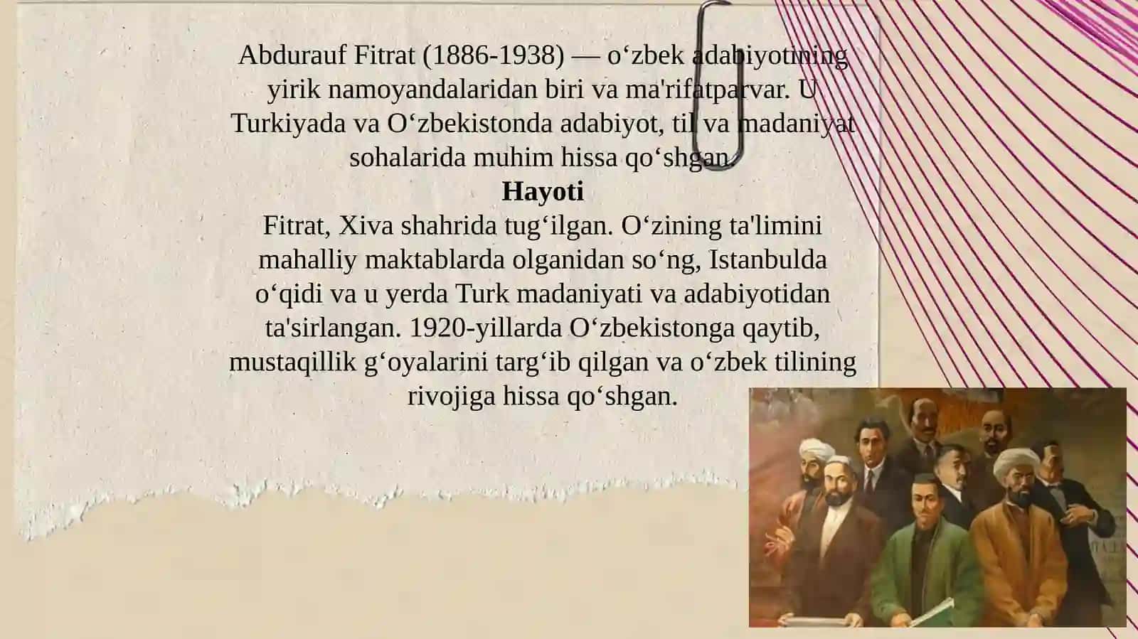 Abdurauf Fitratning "Rahbarinajot" risolasidagi "Baxtsiz odamlarning ikkitoifasi" ga oid qarashlari 2