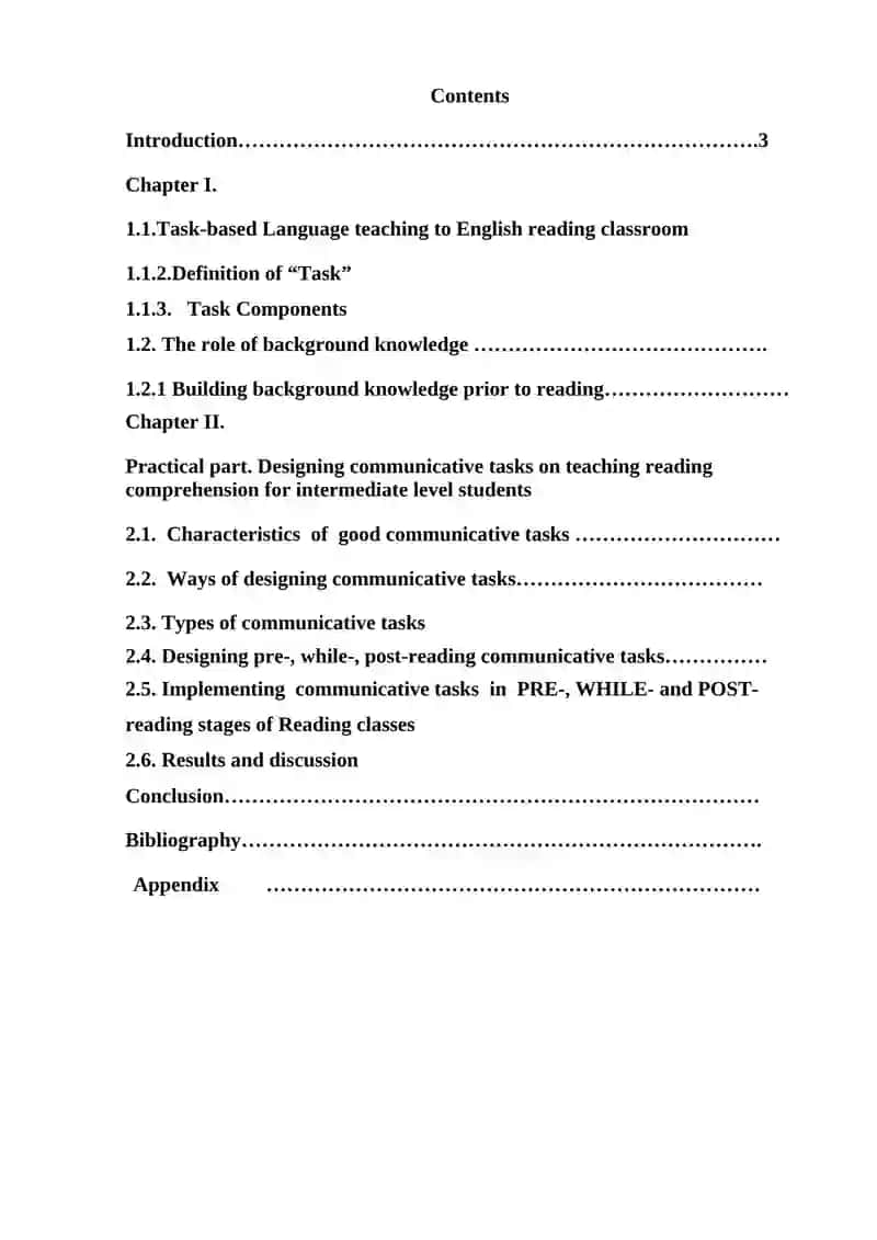 Designing communicative tasks on teaching reading comprehension for intermediate level students 2