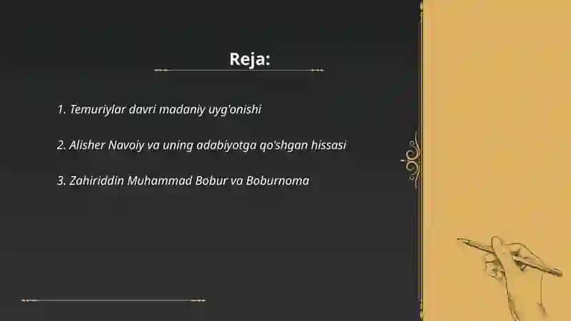 Temuriylar davri madaniy uyg'onishi 2