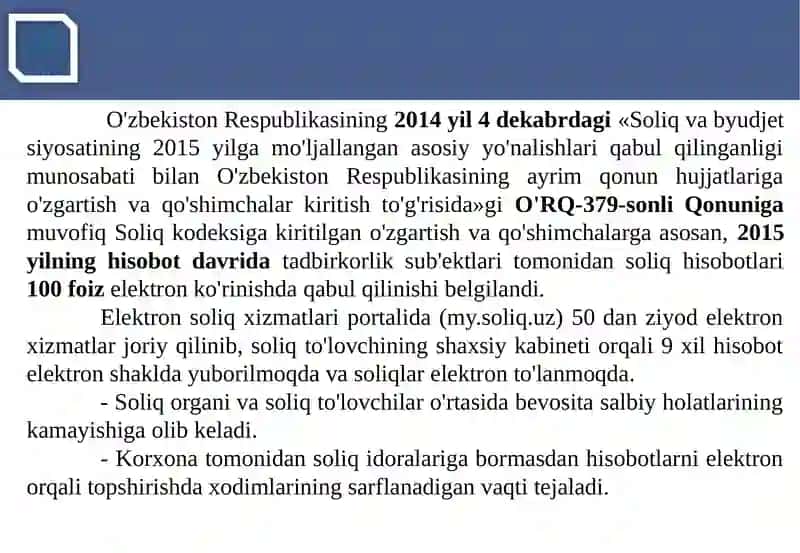 Elektron hisobot va uni jo’natisi tibbiyot 2