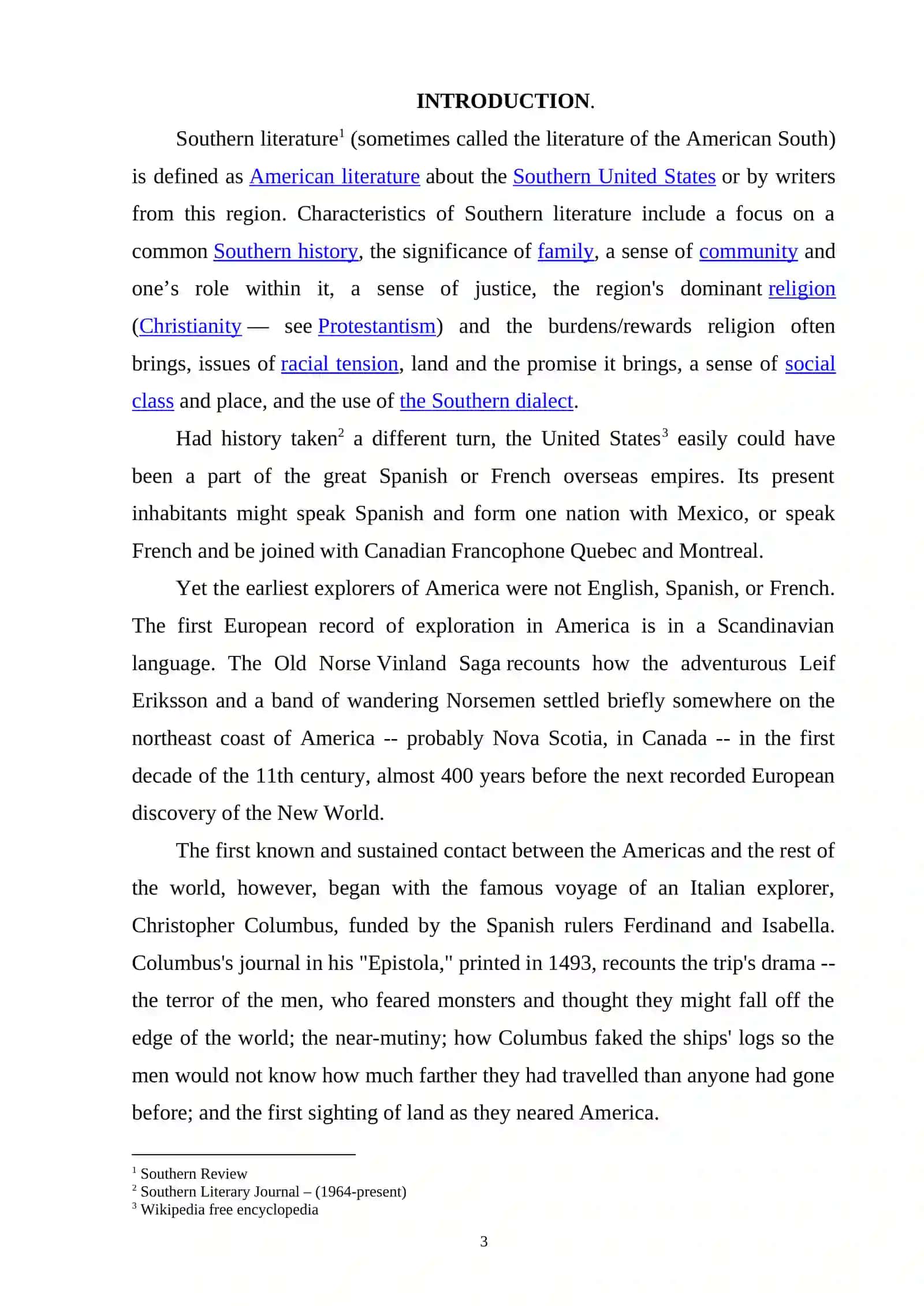 PROSE FICTION AND THE NOVEL 2