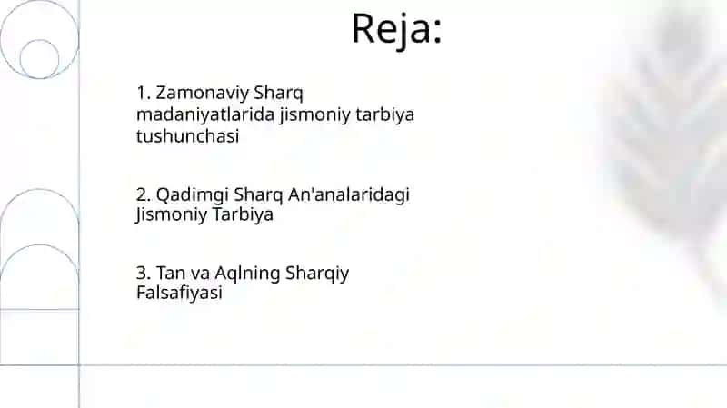 Sharq falsafasida jismoniy tarbiya konsepsiyasi 2