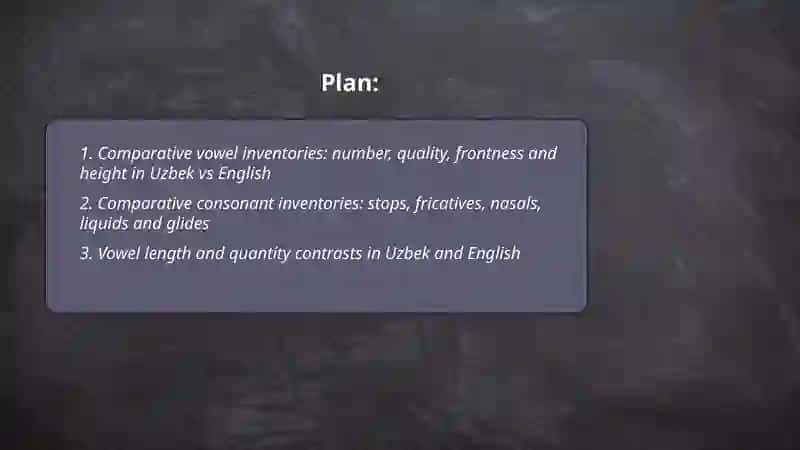 Comparative analysis of phonemic system in uzbek and english 2