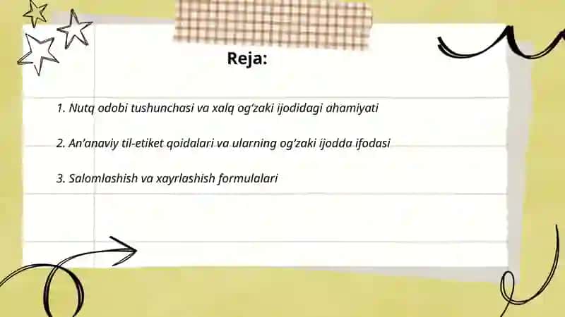 Nutq odobi tushunchasi va xalq ogʻzaki ijodidagi ahamiyati 2