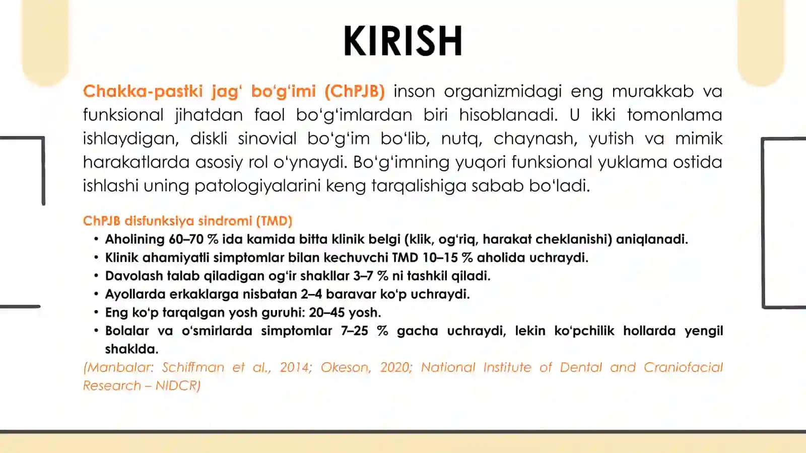 ChPJB DISFUNKSIYA SINDROMI VA OSTEOARTROZ 2